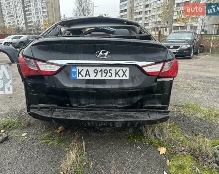 Черный Хендай Соната, объемом двигателя 2.36 л и пробегом 260 тыс. км за 2000 $, фото 1 на Automoto.ua