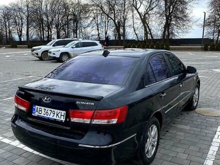 Черный Хендай Соната, объемом двигателя 2 л и пробегом 224 тыс. км за 6500 $, фото 1 на Automoto.ua
