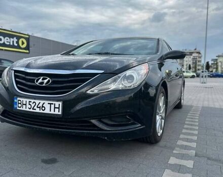 Чорний Хендай Соната, об'ємом двигуна 2.4 л та пробігом 150 тис. км за 6000 $, фото 1 на Automoto.ua