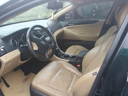 Чорний Хендай Соната, об'ємом двигуна 2.4 л та пробігом 153 тис. км за 8200 $, фото 1 на Automoto.ua