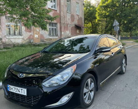 Чорний Хендай Соната, об'ємом двигуна 2.4 л та пробігом 182 тис. км за 9400 $, фото 1 на Automoto.ua