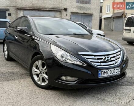 Чорний Хендай Соната, об'ємом двигуна 2.4 л та пробігом 185 тис. км за 8700 $, фото 1 на Automoto.ua