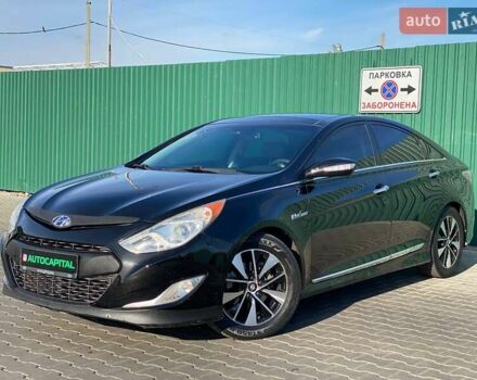 Чорний Хендай Соната, об'ємом двигуна 2.36 л та пробігом 198 тис. км за 8990 $, фото 1 на Automoto.ua