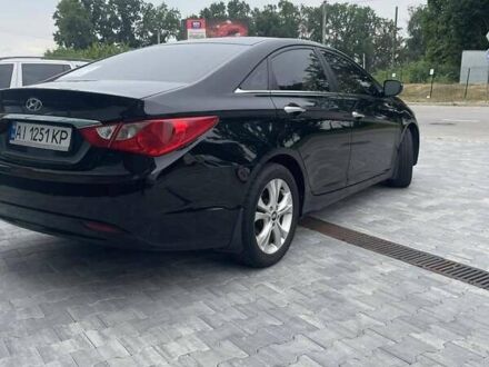 Чорний Хендай Соната, об'ємом двигуна 2.36 л та пробігом 180 тис. км за 8700 $, фото 1 на Automoto.ua