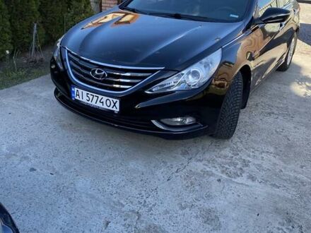 Чорний Хендай Соната, об'ємом двигуна 2 л та пробігом 329 тис. км за 8000 $, фото 1 на Automoto.ua