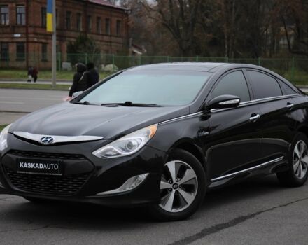 Черный Хендай Соната, объемом двигателя 2.4 л и пробегом 196 тыс. км за 9800 $, фото 1 на Automoto.ua