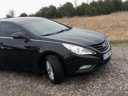 Чорний Хендай Соната, об'ємом двигуна 2 л та пробігом 190 тис. км за 7800 $, фото 1 на Automoto.ua