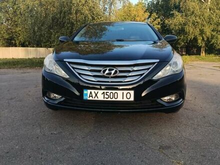 Чорний Хендай Соната, об'ємом двигуна 2.36 л та пробігом 248 тис. км за 8500 $, фото 1 на Automoto.ua