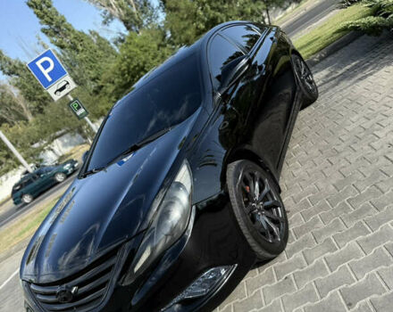 Чорний Хендай Соната, об'ємом двигуна 2 л та пробігом 190 тис. км за 11500 $, фото 1 на Automoto.ua