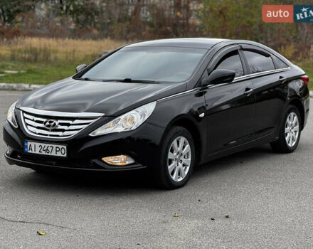 Хендай Соната 2013 у Києві на Automoto.ua Чорний Хендай Соната, об'ємом двигуна 2 л та пробігом 346 тис. км за 7350 $, фото 1 на Automoto.ua