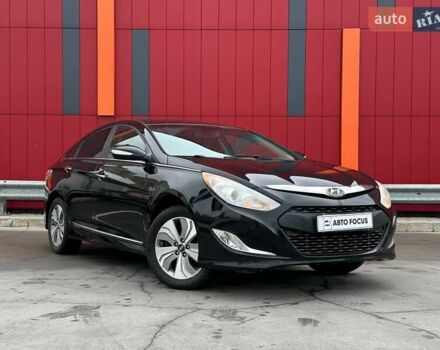 Черный Хендай Соната, объемом двигателя 2.36 л и пробегом 140 тыс. км за 10990 $, фото 1 на Automoto.ua