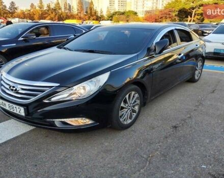 Чорний Хендай Соната, об'ємом двигуна 2 л та пробігом 172 тис. км за 9000 $, фото 1 на Automoto.ua