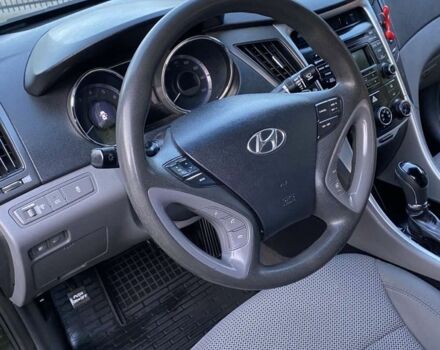 Черный Хендай Соната, объемом двигателя 2.4 л и пробегом 185 тыс. км за 8000 $, фото 1 на Automoto.ua