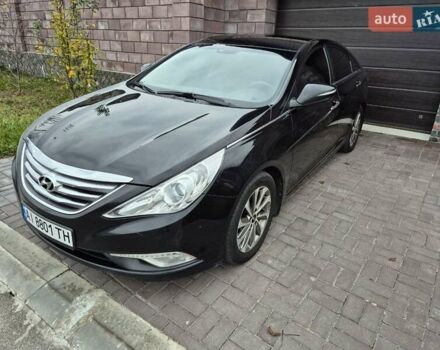Чорний Хендай Соната, об'ємом двигуна 2.36 л та пробігом 242 тис. км за 9700 $, фото 1 на Automoto.ua