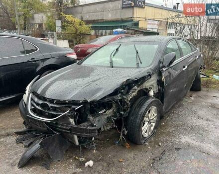 Черный Хендай Соната, объемом двигателя 2.36 л и пробегом 138 тыс. км за 1500 $, фото 1 на Automoto.ua