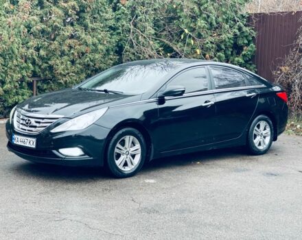 Черный Хендай Соната, объемом двигателя 2 л и пробегом 251 тыс. км за 7300 $, фото 1 на Automoto.ua