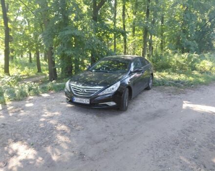 Чорний Хендай Соната, об'ємом двигуна 2 л та пробігом 226 тис. км за 8000 $, фото 1 на Automoto.ua