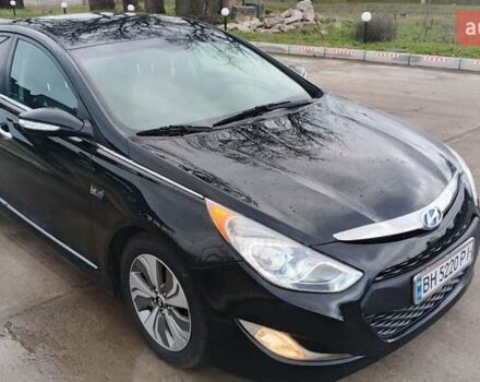 Черный Хендай Соната, объемом двигателя 2.4 л и пробегом 236 тыс. км за 8200 $, фото 1 на Automoto.ua