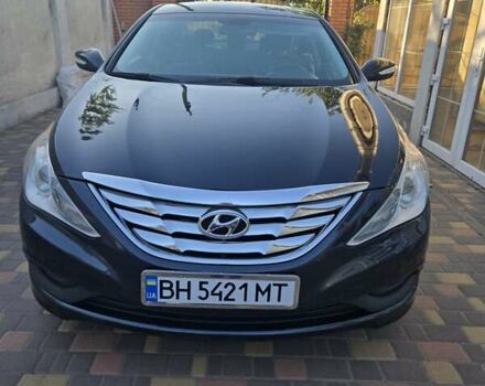 Чорний Хендай Соната, об'ємом двигуна 2.4 л та пробігом 128 тис. км за 8500 $, фото 1 на Automoto.ua