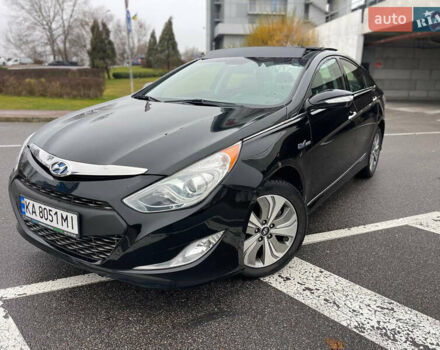Черный Хендай Соната, объемом двигателя 2.36 л и пробегом 113 тыс. км за 12777 $, фото 1 на Automoto.ua