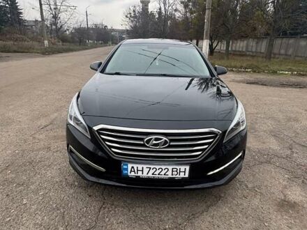 Чорний Хендай Соната, об'ємом двигуна 2.36 л та пробігом 203 тис. км за 8000 $, фото 1 на Automoto.ua