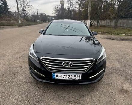 Чорний Хендай Соната, об'ємом двигуна 2.36 л та пробігом 203 тис. км за 8000 $, фото 1 на Automoto.ua