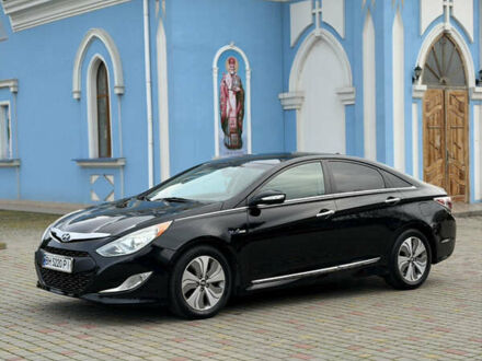 Черный Хендай Соната, объемом двигателя 2.36 л и пробегом 235 тыс. км за 8400 $, фото 1 на Automoto.ua