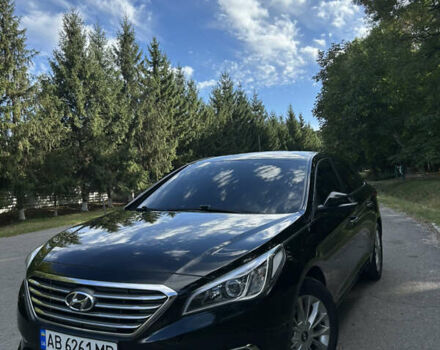 Чорний Хендай Соната, об'ємом двигуна 2 л та пробігом 184 тис. км за 12500 $, фото 1 на Automoto.ua