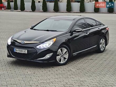 Черный Хендай Соната, объемом двигателя 2.36 л и пробегом 170 тыс. км за 10500 $, фото 1 на Automoto.ua