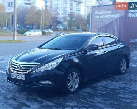 Хендай Соната 2014 у Полтаві на Automoto.ua Чорний Хендай Соната, об'ємом двигуна 2 л та пробігом 250 тис. км за 6499 $, фото 1 на Automoto.ua