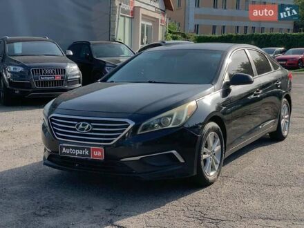 Чорний Хендай Соната, об'ємом двигуна 2.4 л та пробігом 256 тис. км за 9690 $, фото 1 на Automoto.ua