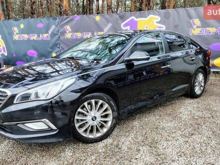 Черный Хендай Соната, объемом двигателя 2 л и пробегом 98 тыс. км за 9499 $, фото 1 на Automoto.ua