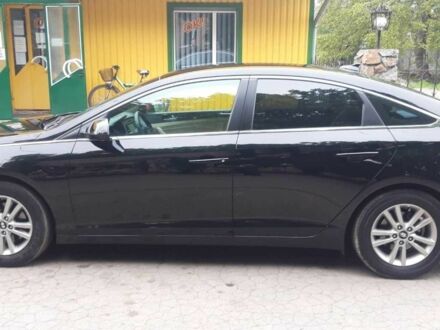 Черный Хендай Соната, объемом двигателя 2.4 л и пробегом 105 тыс. км за 8900 $, фото 1 на Automoto.ua