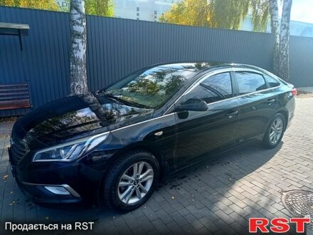 Чорний Хендай Соната, об'ємом двигуна 2 л та пробігом 599 тис. км за 8500 $, фото 1 на Automoto.ua