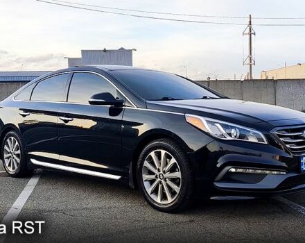 Чорний Хендай Соната, об'ємом двигуна 2.4 л та пробігом 147 тис. км за 15499 $, фото 1 на Automoto.ua