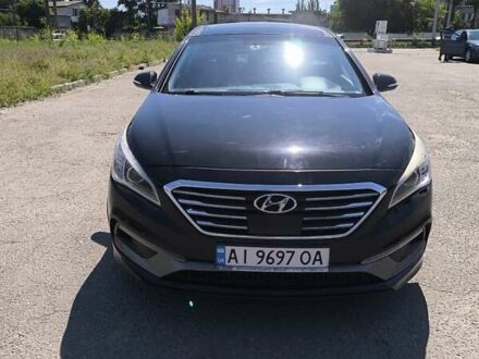 Чорний Хендай Соната, об'ємом двигуна 2.4 л та пробігом 97 тис. км за 15000 $, фото 1 на Automoto.ua