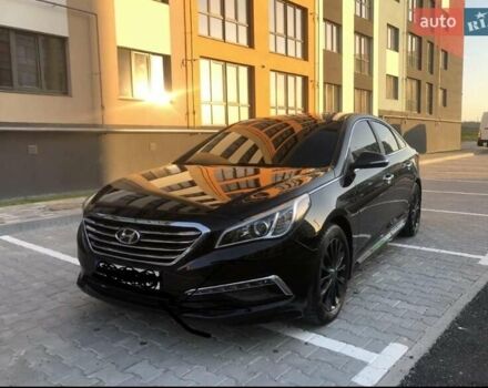 Чорний Хендай Соната, об'ємом двигуна 2.36 л та пробігом 150 тис. км за 10700 $, фото 1 на Automoto.ua