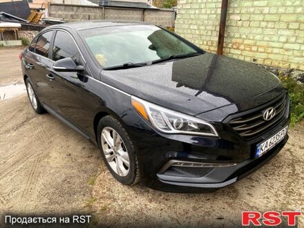Черный Хендай Соната, объемом двигателя 2.4 л и пробегом 182 тыс. км за 9200 $, фото 1 на Automoto.ua