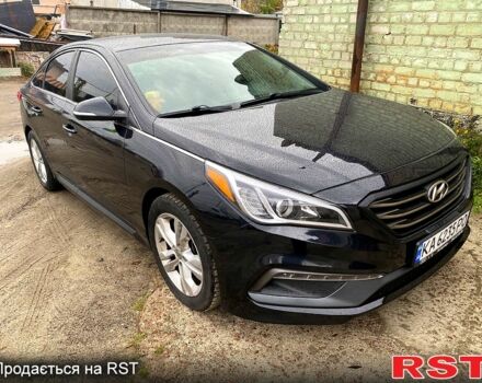 Черный Хендай Соната, объемом двигателя 2.4 л и пробегом 182 тыс. км за 9200 $, фото 1 на Automoto.ua