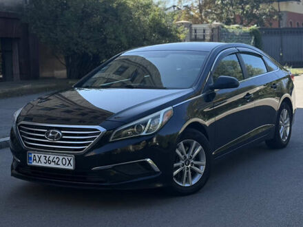 Черный Хендай Соната, объемом двигателя 2.36 л и пробегом 176 тыс. км за 12200 $, фото 1 на Automoto.ua