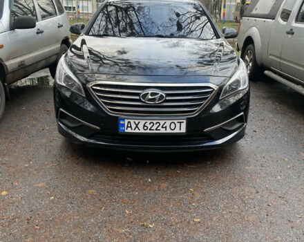 Чорний Хендай Соната, об'ємом двигуна 2.36 л та пробігом 133 тис. км за 10800 $, фото 1 на Automoto.ua