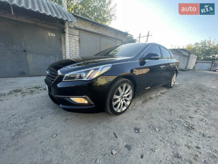 Хендай Соната 2016 в Днепре (Днепропетровске) на Automoto.ua Черный Хендай Соната, объемом двигателя 2 л и пробегом 216 тыс. км за 15555 $, фото 1 на Automoto.ua