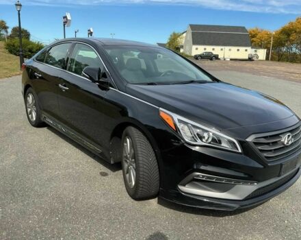 Черный Хендай Соната, объемом двигателя 2.4 л и пробегом 74 тыс. км за 1300 $, фото 1 на Automoto.ua