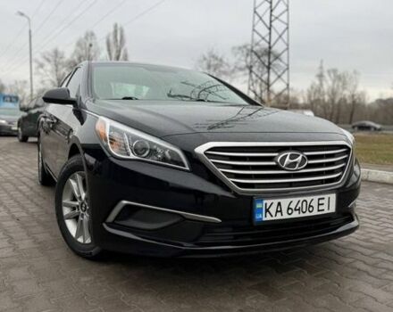Черный Хендай Соната, объемом двигателя 2.36 л и пробегом 120 тыс. км за 10299 $, фото 1 на Automoto.ua