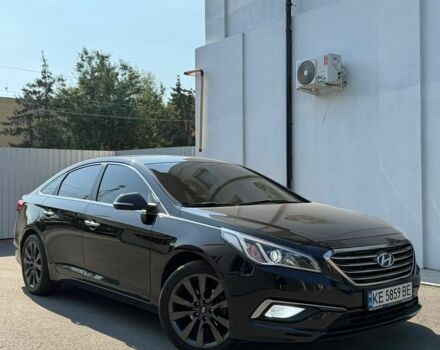 Черный Хендай Соната, объемом двигателя 2 л и пробегом 250 тыс. км за 12555 $, фото 1 на Automoto.ua