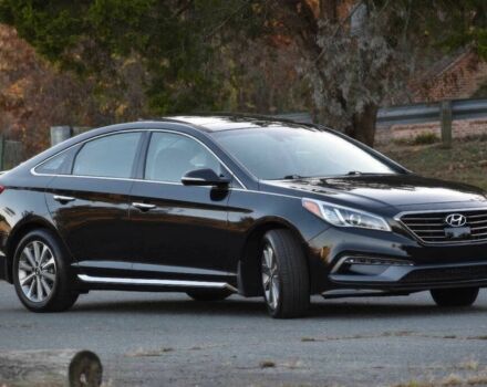 Черный Хендай Соната, объемом двигателя 2.4 л и пробегом 71 тыс. км за 4000 $, фото 1 на Automoto.ua