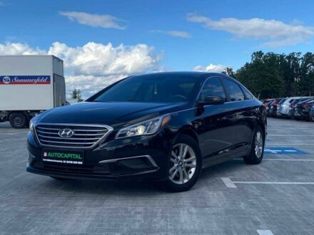 Черный Хендай Соната, объемом двигателя 2.4 л и пробегом 131 тыс. км за 9990 $, фото 1 на Automoto.ua