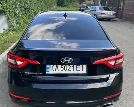 Чорний Хендай Соната, об'ємом двигуна 2.4 л та пробігом 105 тис. км за 12400 $, фото 1 на Automoto.ua