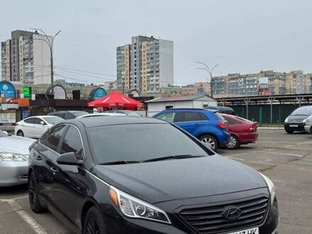 Чорний Хендай Соната, об'ємом двигуна 2.36 л та пробігом 196 тис. км за 11500 $, фото 1 на Automoto.ua