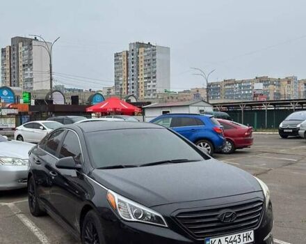 Чорний Хендай Соната, об'ємом двигуна 2.36 л та пробігом 196 тис. км за 11500 $, фото 1 на Automoto.ua
